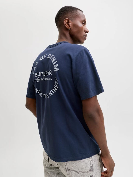 Jack & Jones Crew Neck T-Shirt Navy Blazer