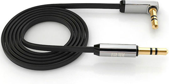 Ugreen 3.5mm Male to 3.5mm Male Audio Cable Black 1.5m with Gold Plated Terminals 10598