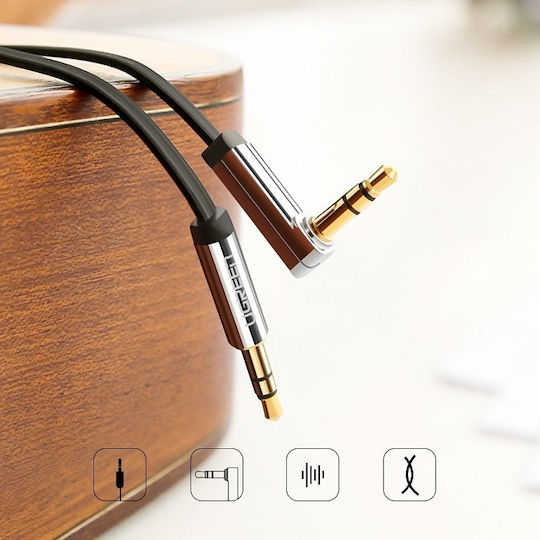 Ugreen 3.5mm Jack Cable 3.5mm Male - 3.5mm Male Black 1m 10599