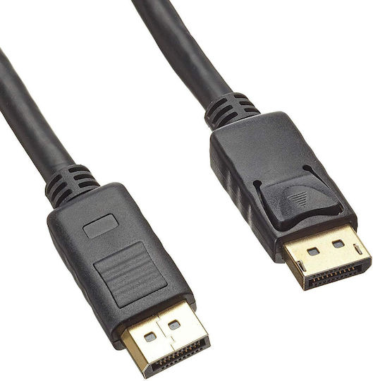 PremiumCord Cable DisplayPort male - DisplayPort male 5m Μαύρο (kport4-05)