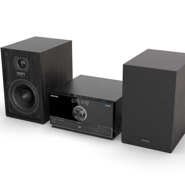 Aiwa Sistem audio 5 MSBTU-600 100W cu CD Player și Bluetooth Negru