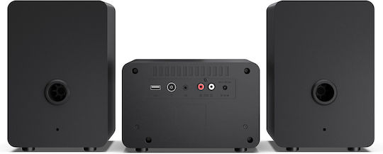 Sharp Аудиосистема 2 Tokyo XL-B520DBK 40W с CD / Цифрови медии Player и Bluetooth Черен