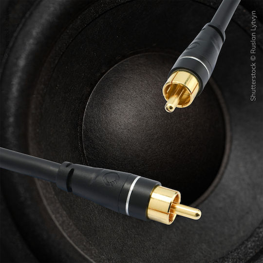 Oehlbach Кабел RCA мъжки - RCA мъжки 5м D1C33162