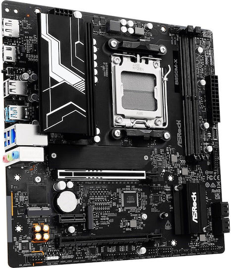 ASRock B850M-X rev. 2.0 Дънна платка Micro ATX с AMD AM5 Сокет