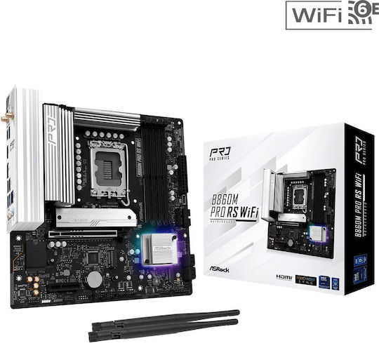 ASRock B860M-X GEN5 WIFI Placă de bază Micro ATX cu Intel 1851 Socket