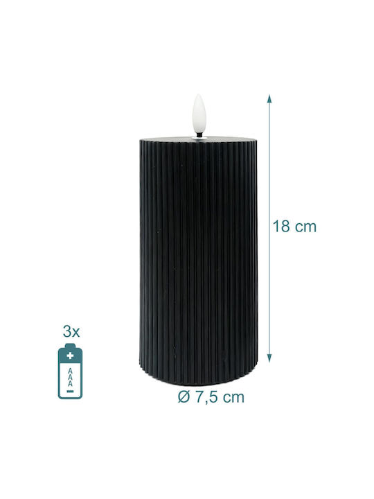 Relaxdays Διακοσμητικό Φωτιστικό LED Κερί