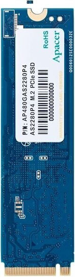 Apacer AS2280P4 SSD 512GB τύπου M.2 με σύνδεση PCI Express 3.0 AP512GAS2280P4-1