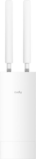 Cudy RE1200 Outdoor Access Point με Mesh Wi‑Fi 5 Dual Band (2.4 & 5GHz) Μονό Kit Λευκό