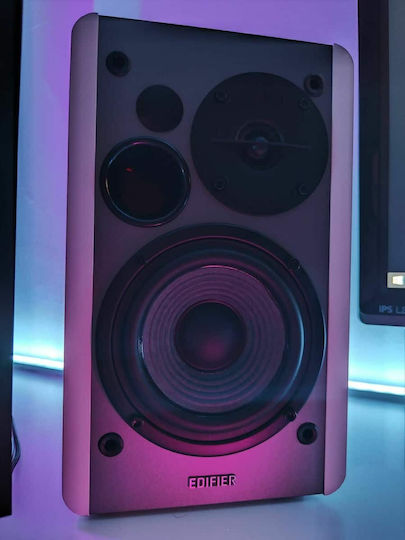 Edifier R1280DB Αυτοενισχυόμενα Ηχεία με Bluetooth 42W (Ζεύγος) Λευκά