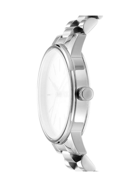 DKNY Women's Watch Battery with Stainless Steel Bracelet Silver