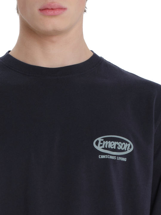 T-shirt Navy Μπλε