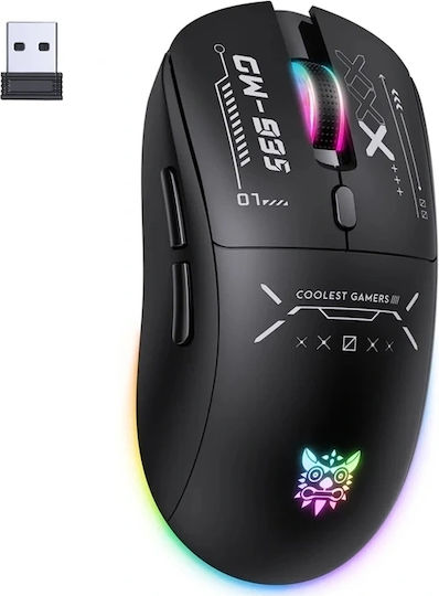 Onikuma CW935 Wireless RGB Gaming Mouse 12800 DPI Black