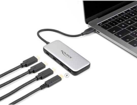 DeLock USB Хъб 10 Порта USB 3.2 с Връзка USB-A