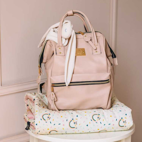 La Millou La Millou Diaper Bag and Changing Mat Pink