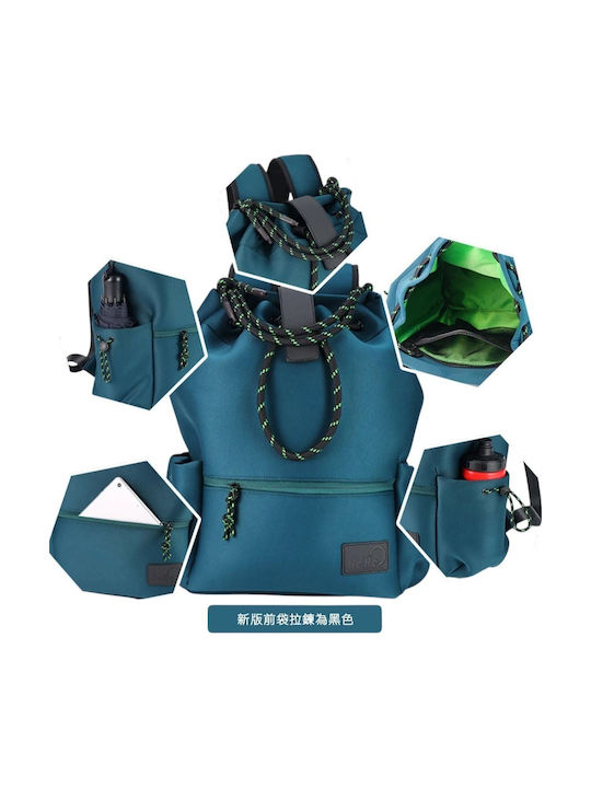 Queen Mother Arktische Nacht Wasserdichtes Blauer Rucksack