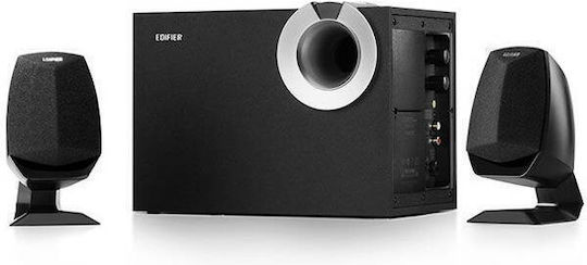 Edifier M201BT Компютърни тонколони 2.1 с Bluetooth и мощност 34W в Черен цвят
