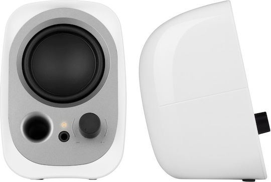 Edifier R12U Ηχεία Υπολογιστή 2.0 με Ισχύ 4W σε Λευκό Χρώμα