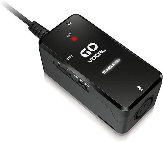 Εφέ Κιθάρας Tc Helicon Go Vocal Interfejs Mikrofonu Mobile Devices