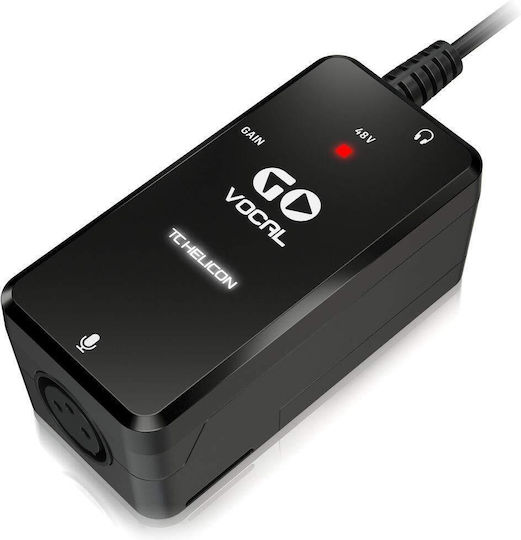Εφέ Κιθάρας Tc Helicon Go Vocal Interfejs Mikrofonu Mobile Devices