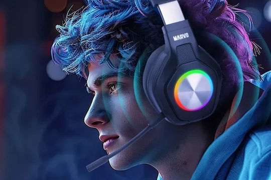 Marvo HG9084W Ασύρματο Over Ear Gaming Headset με σύνδεση Bluetooth / USB