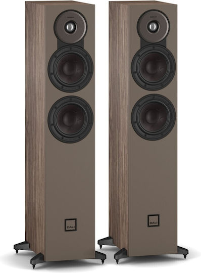 Dali Sonik 5 Paar Passive Hi-Fi-Lautsprecher Boden 150W 2-Wege Walnuss
