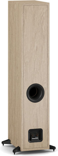 Sonik 7 Двойка Подови Hi-Fi Тонколони 180W 2.5 Лентови Натурален Дъб