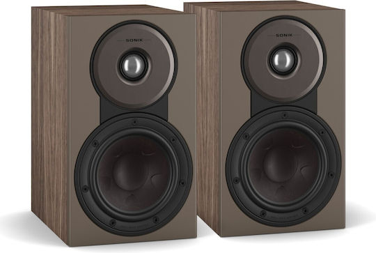 Dali Sonik 1 Paar Passive Hi-Fi-Lautsprecher Buch selbst 100W 2 Treiber Walnuss