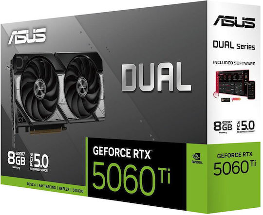 Asus GeForce RTX 5060 Ti 8GB GDDR7 Dual Graphics Card