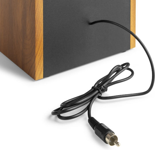 Audizio RP335 102.175 Πικάπ με Προενίσχυση και Ενσωματωμένα Ηχεία Καφέ