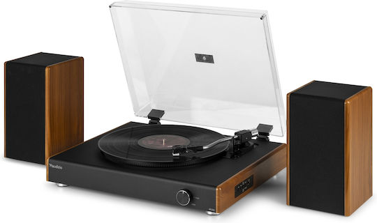 Audizio RP335 102.175 Πικάπ με Προενίσχυση και Ενσωματωμένα Ηχεία Καφέ