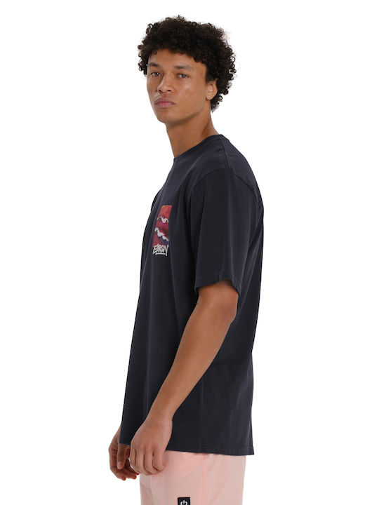 T-shirt Navy Μπλε