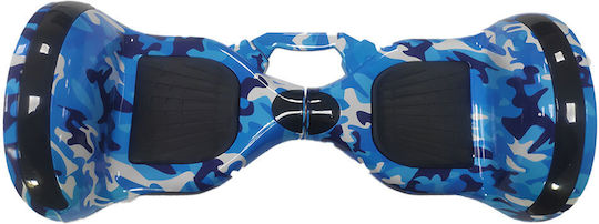 Smart Balance Wheel 10" Blue Camo Hoverboard With 10km/h Max Speed And 20km Autonomy In Blue Colour