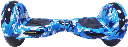 Smart Balance Wheel 10" Blue Camo Hoverboard With 10km/h Max Speed And 20km Autonomy In Blue Colour