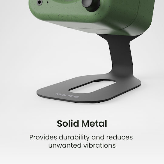 Kanto Desktop Speaker Stand (1 Piece) in Black Color