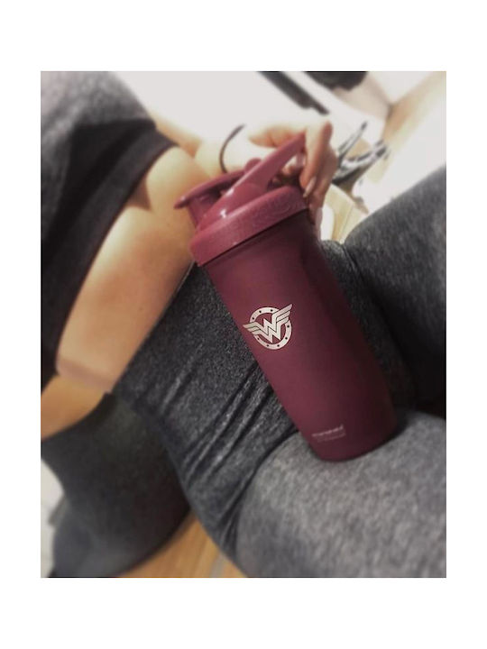 SmartShake Smart Reforce Shaker Πρωτεΐνης 900ml Ανοξείδωτο Γκρι