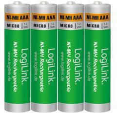 LogiLink Презареждащи батерии AAA Ni-MH 1000mAh 1.2V 4бр