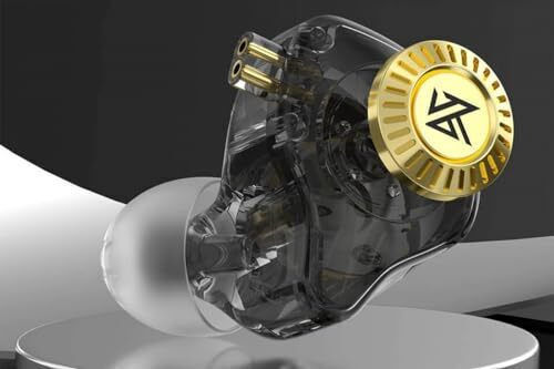 KZ Ακουστικά Ψείρες In Ear με Bluetooth Μαύρα
