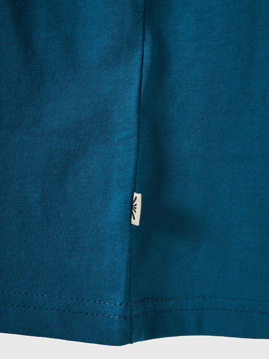 T-Shirt Petrol FBM013-011-04-Ocean-Depth