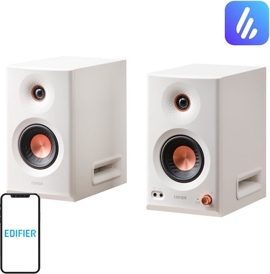 Edifier MR5 Boxe Studio Monitor 5" 110W (Pereche) Albe