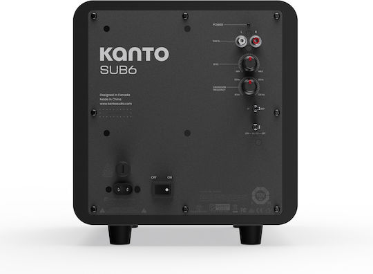 Kanto Audio Sub6 Matte Black