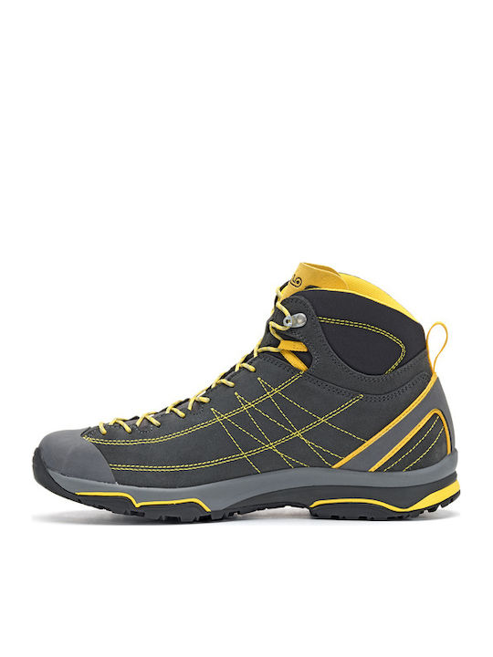 Asolo Nucleon Mid GV Men's Waterproof Hiking Boots Gore-Tex Gray