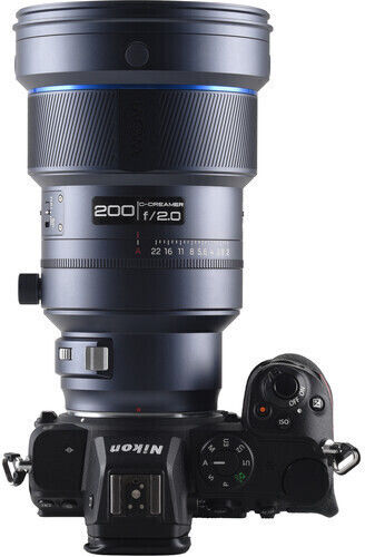 Laowa Full Frame Φωτογραφικός Φακός 200mm f/2 AF FF Σταθερός για Nikon Z Mount Μαύρος