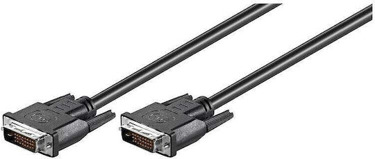 Goobay Kabel DVI-D-Stecker - DVI-D-Stecker 1.8m Schwarz (93573)