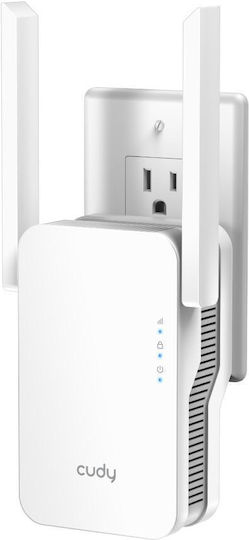 Cudy RE1200 v2 Мрежов Wi-Fi Удължител Двулентов (2.4 и 5GHz) 1200Mbps