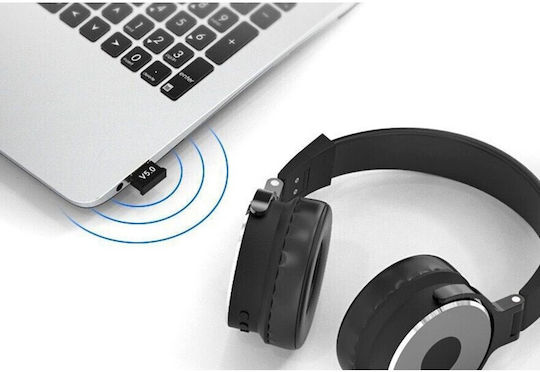 Bluetooth Usb Dongle Adapter Bluetooth 4.0 Up To 25mbps Black