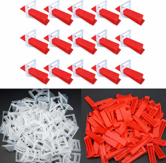 Pro Tile Leveling Kit 500 Clips 1 Mm 100 Tile Wedges