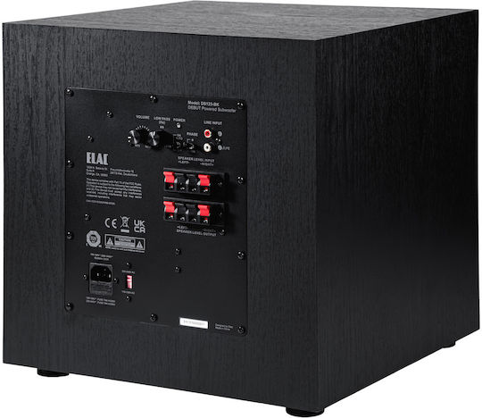Elac Debut DS123 Active Subwoofer With 12" Speaker 400W Black