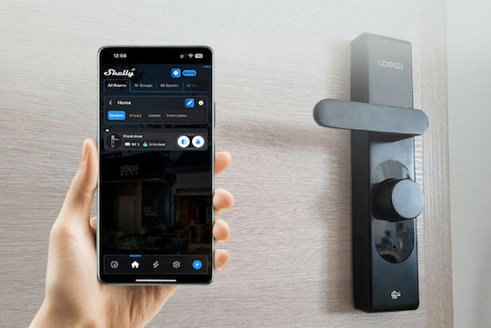 Shelly Elektronische Schlösser Loqed Touch Smart Lock in Silber