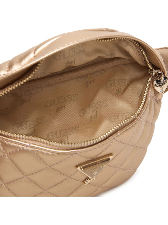 Guess Kids Bum Bag Gold 22.5x14.5x6cm