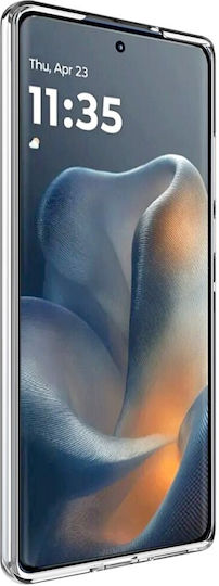 Imak Ux-10 Series Silicone Transparent Back Cover (Motorola Edge 50 Fusion)